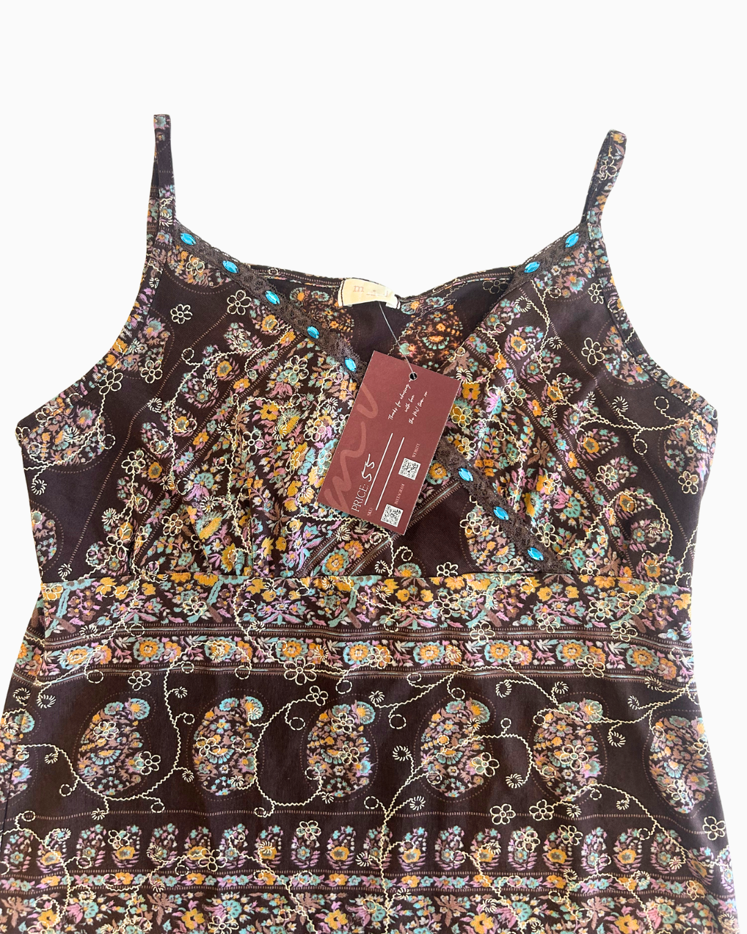 Paisly Mesh Fairy Cami | M |