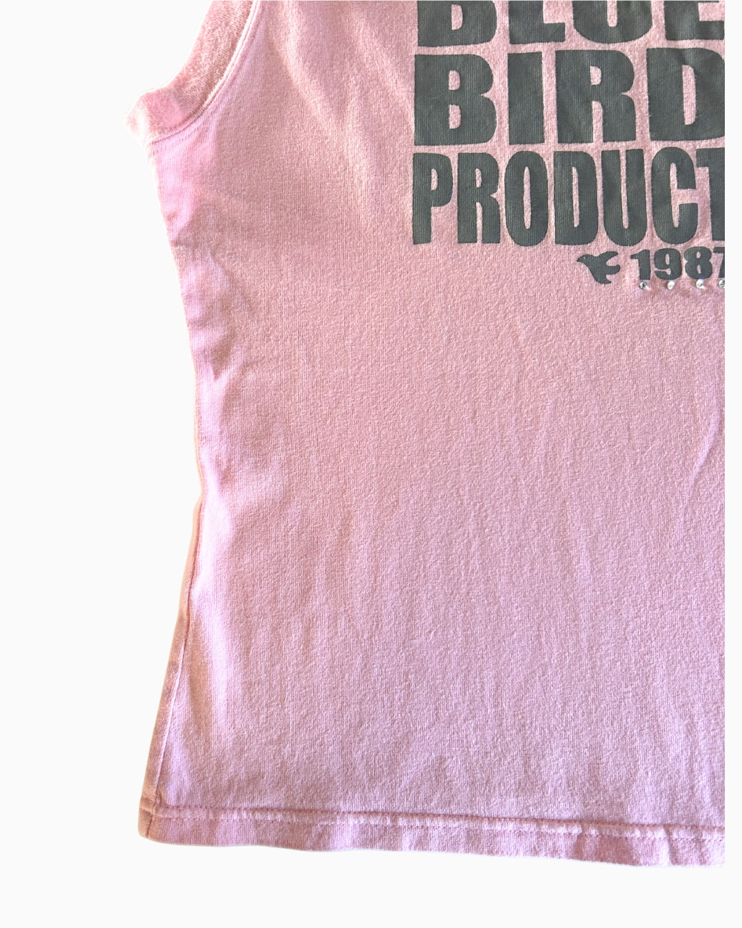 Pink Graphic Tank | S |