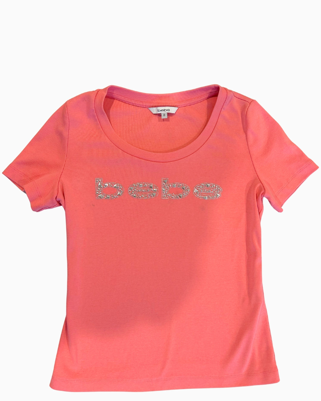 BEBE Studded Tee | S - M |