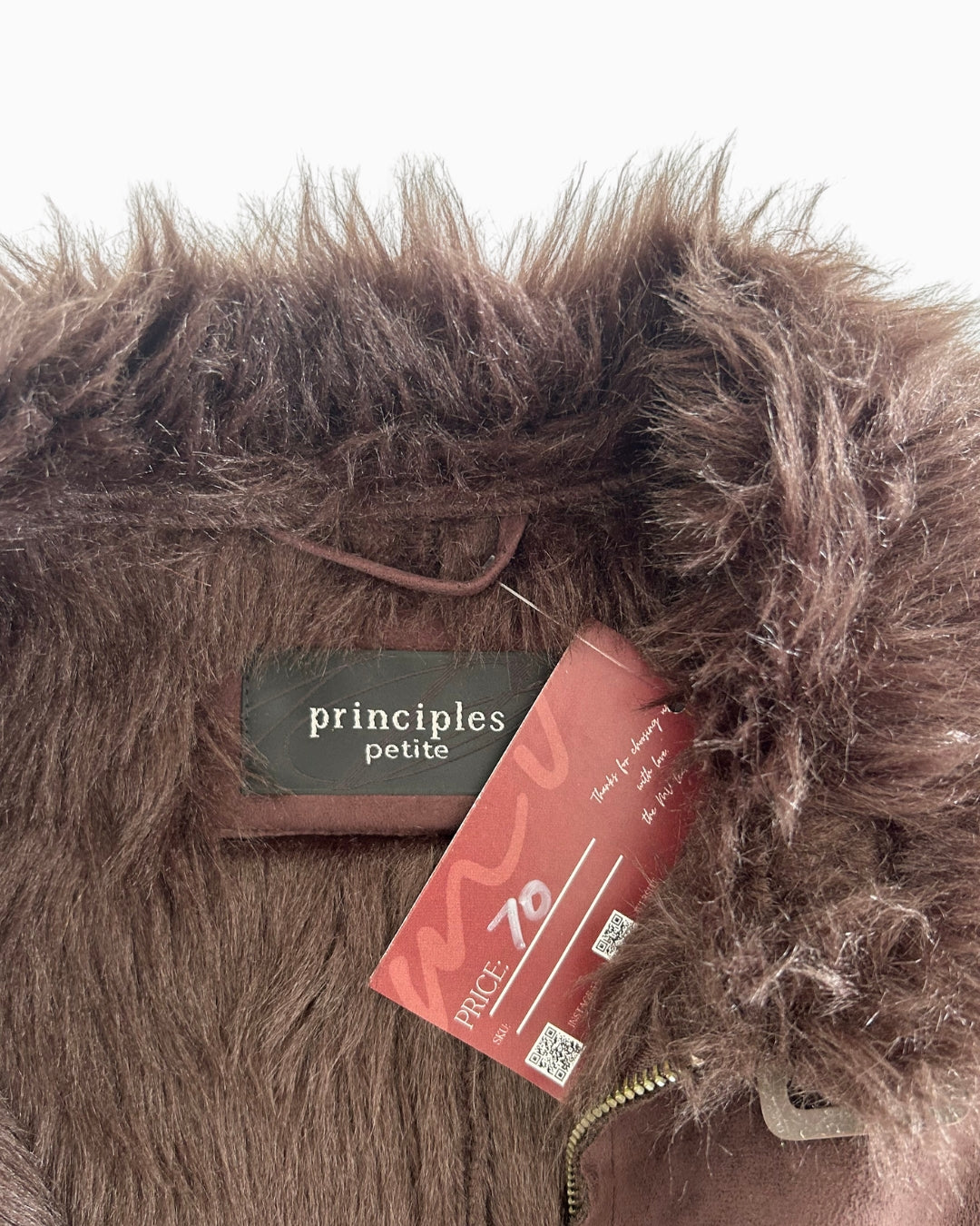 Vintage Fluffy Coat | XS |