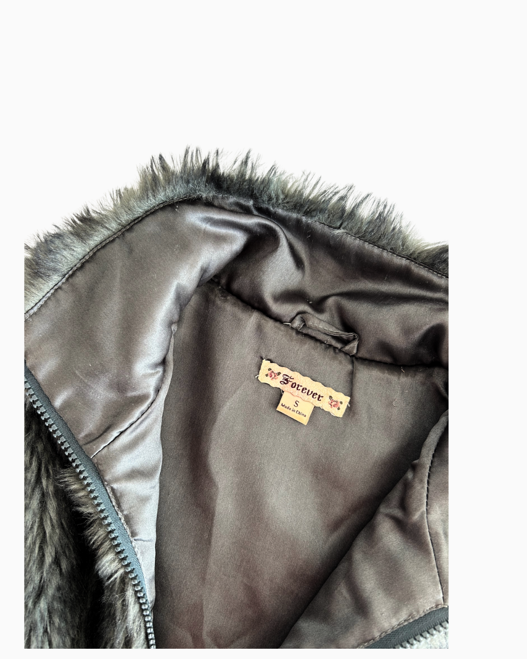 Faux Fur Forever Vest | S |
