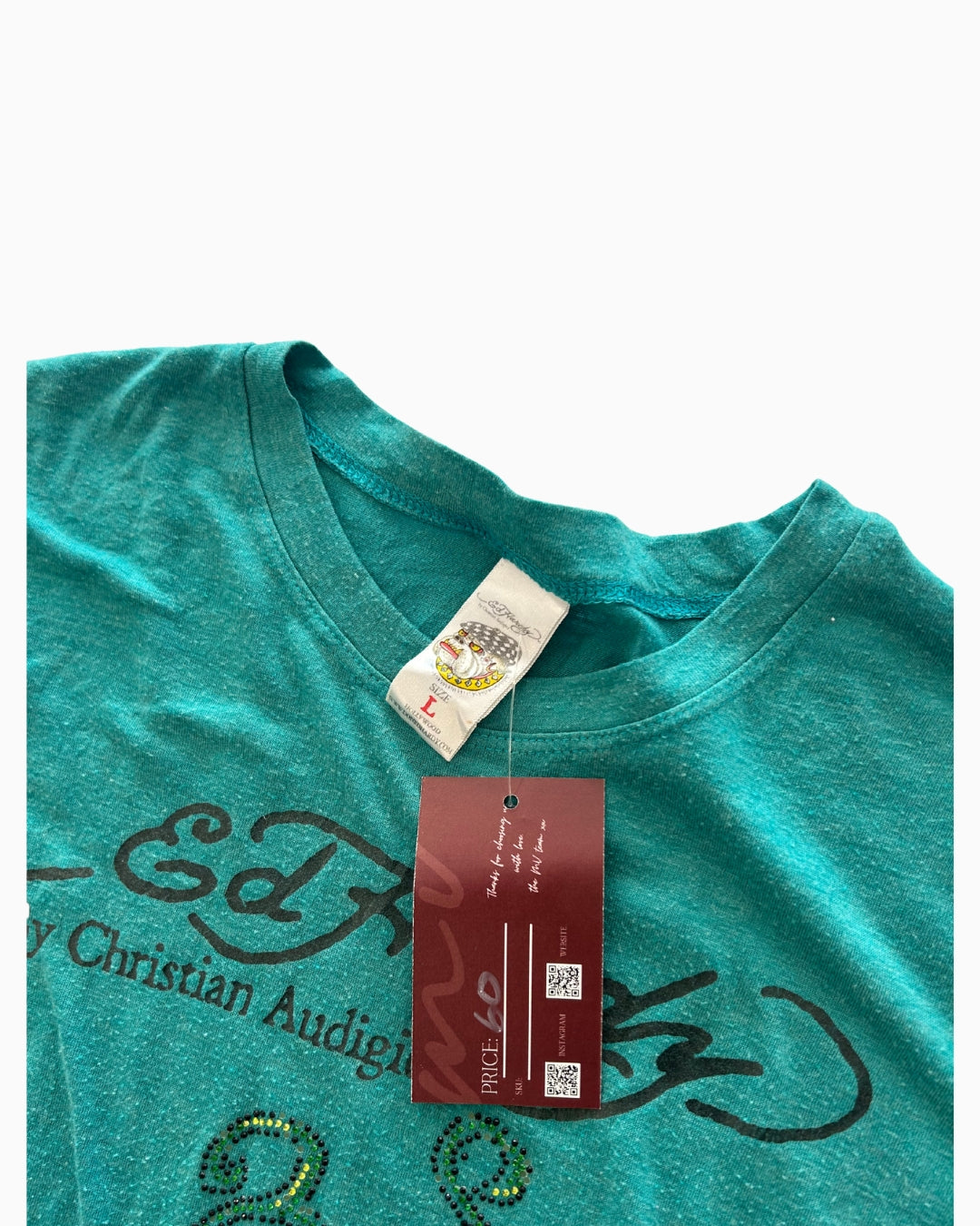 Ed Hardy Graphic Tee | L |
