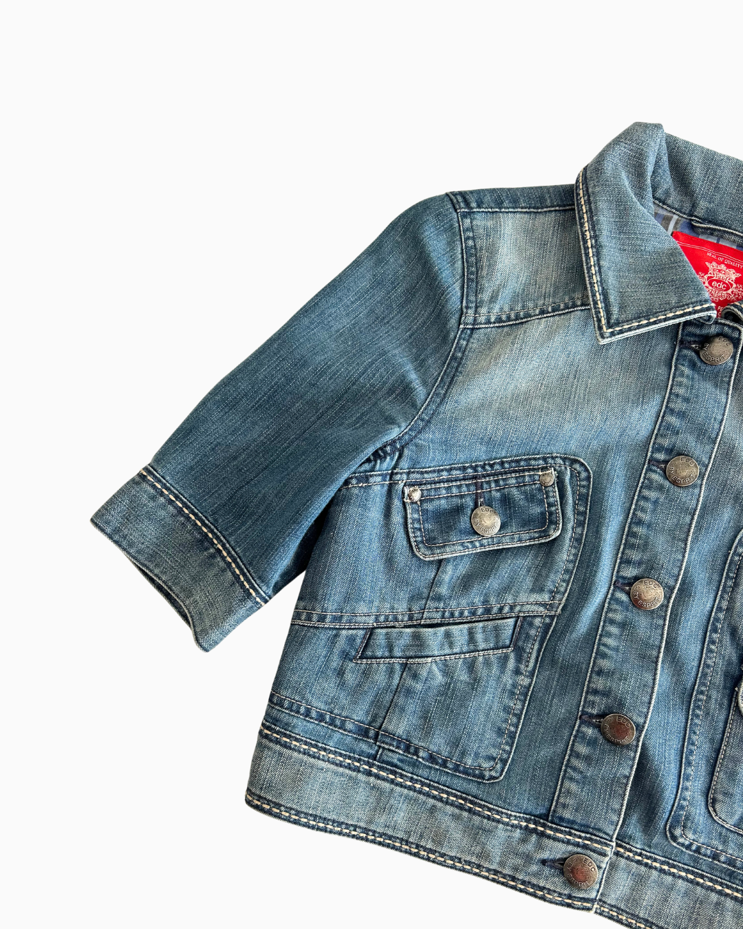 Cropped Denim Jacket