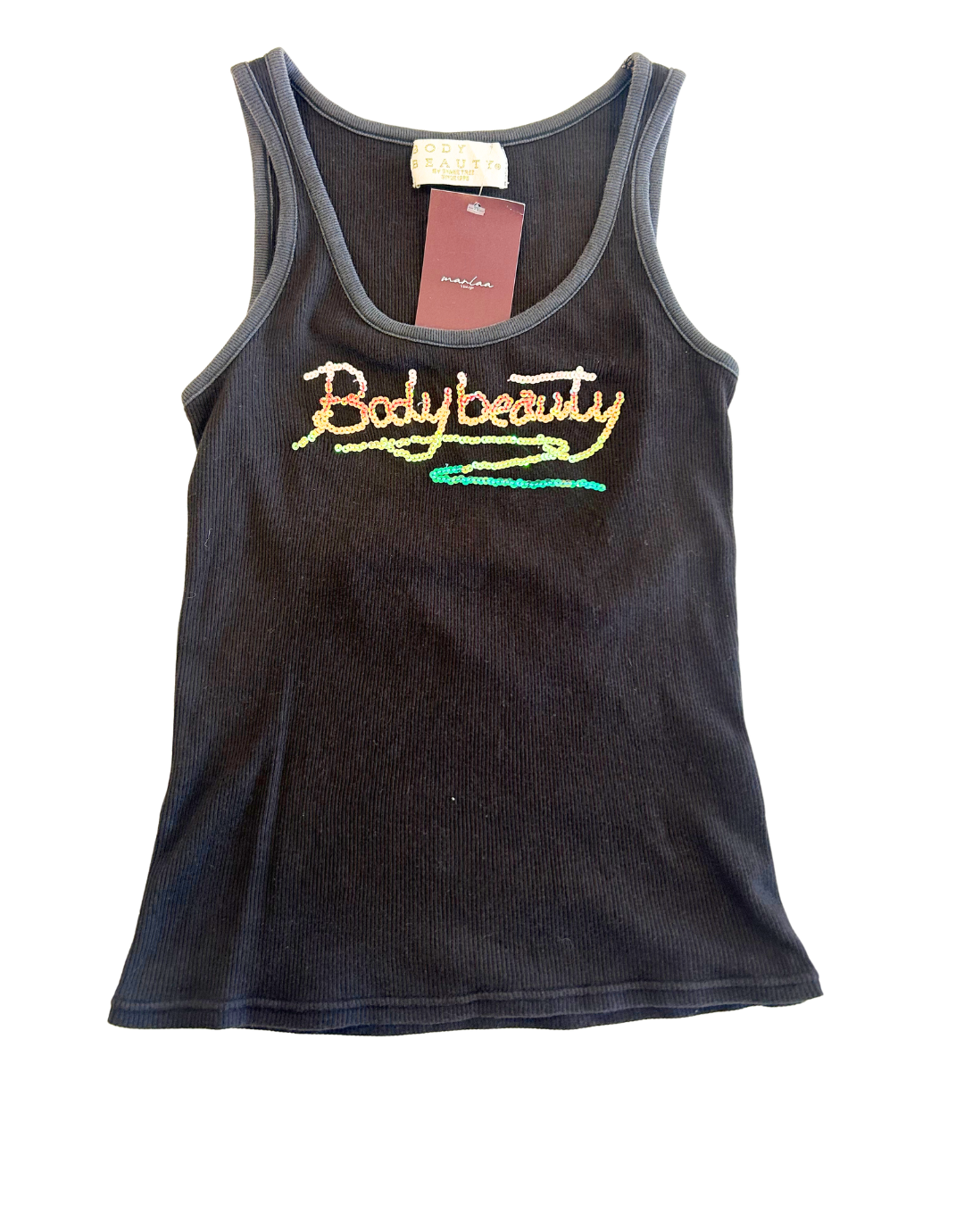 Body Beauty Sequin Tank | Size S |