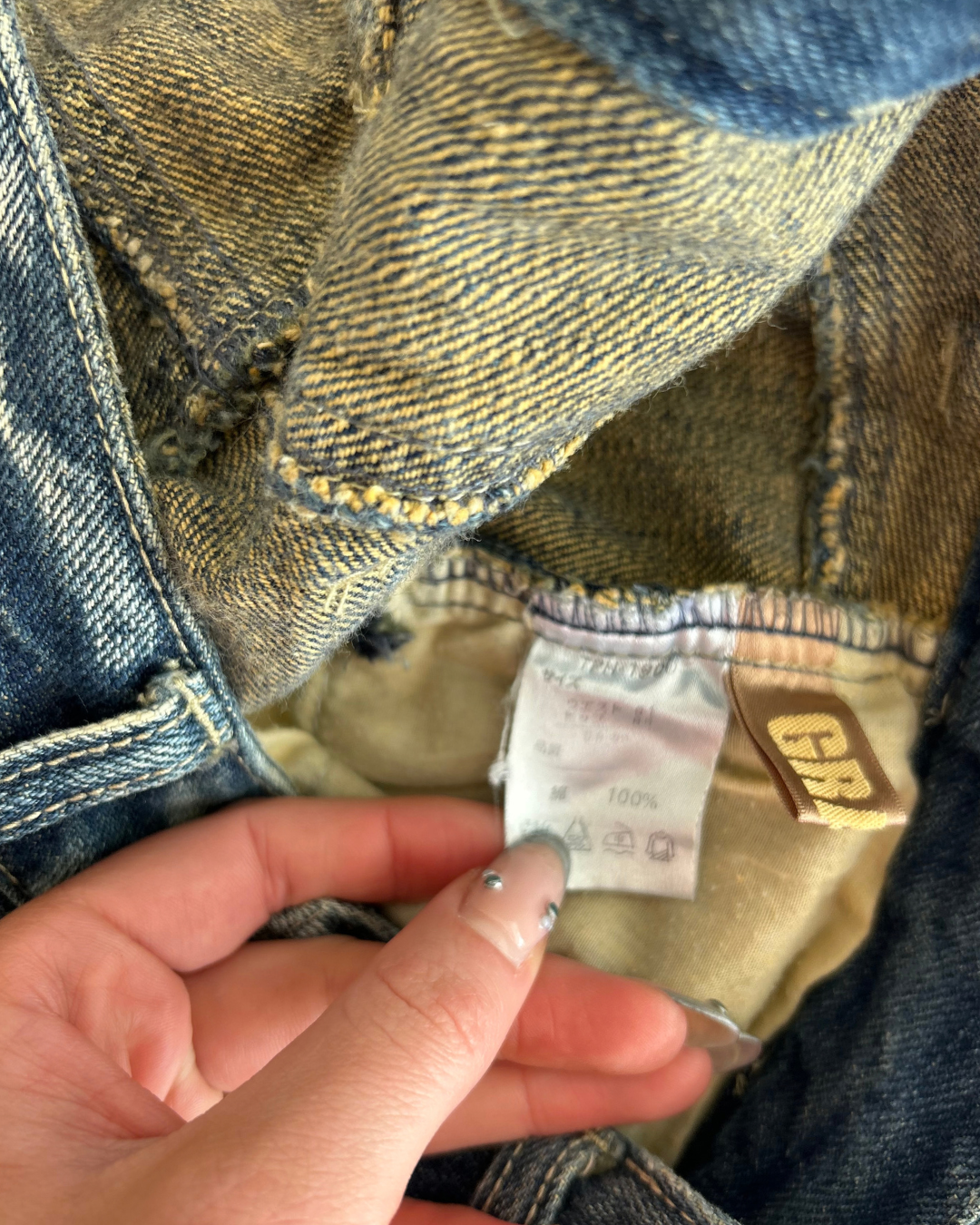 Y2k Zip Micro Mini Shorts | Size S |
