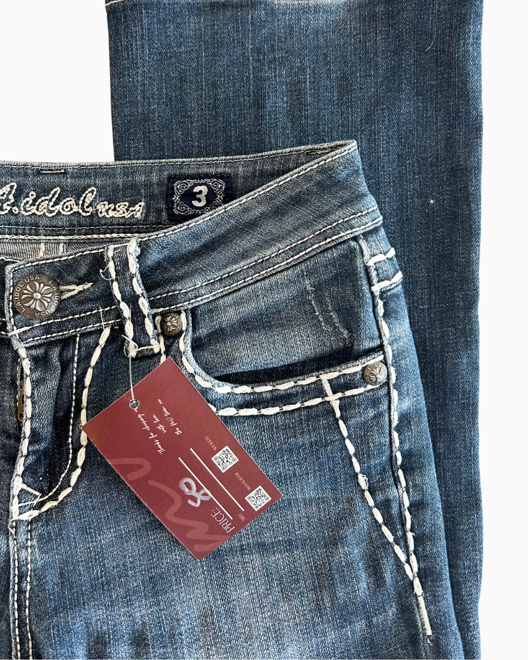 LA Idol USA Straight Leg Jeans | S |