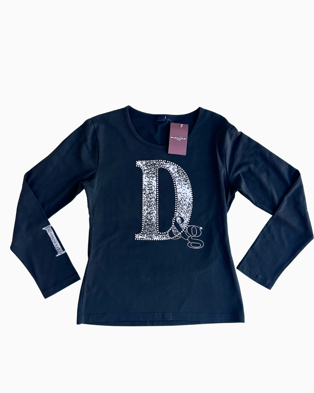 D&G Sequin Studded Long Sleeve