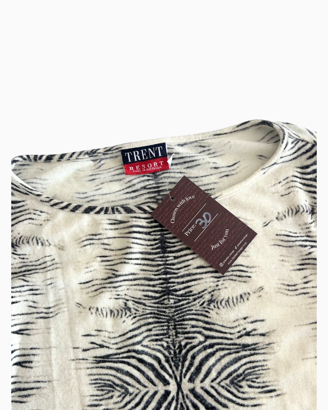 Tiger Quarter Sleeve Top | 12 |