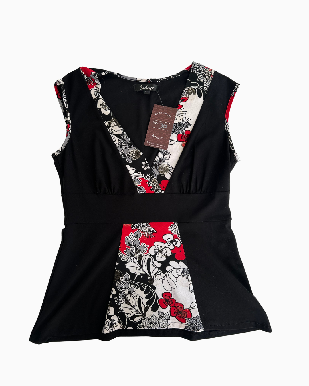 Seduce V-Neck Tee
