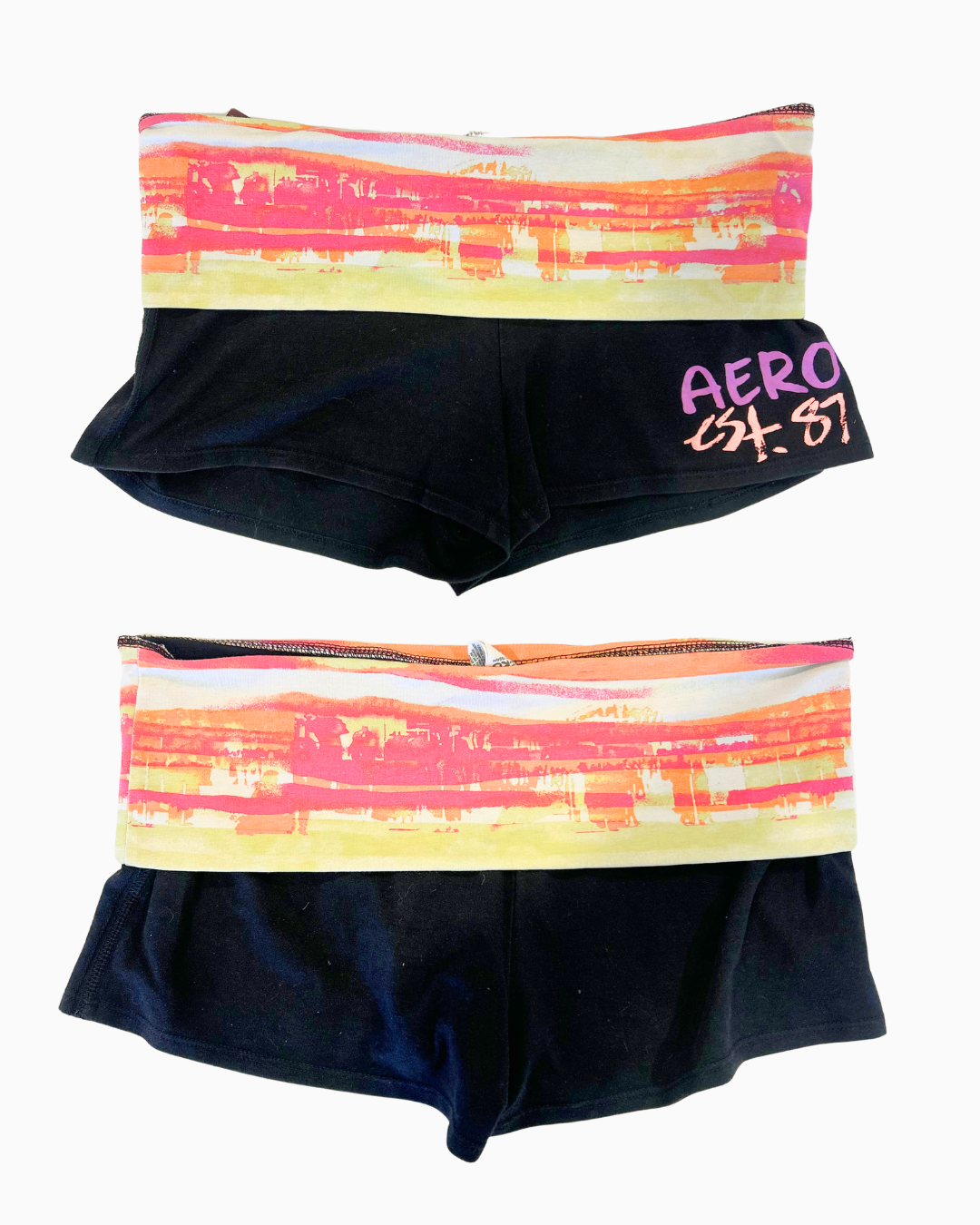 Aero Micro Foldover Shorts | S - M |