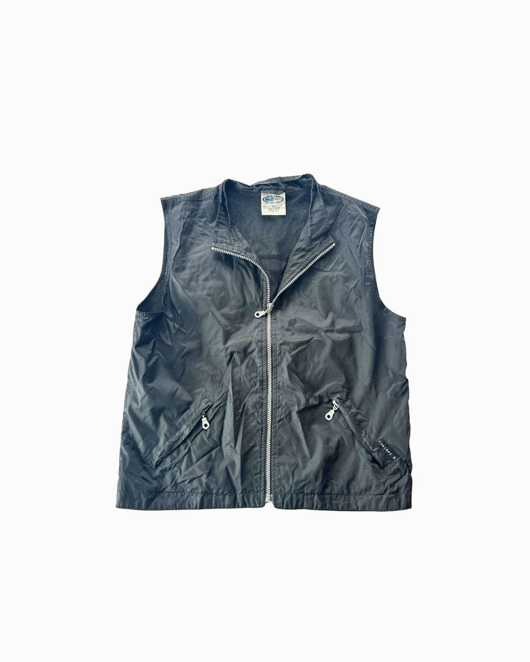 Vintage Zip-Up Tank Vest | M | 1.0