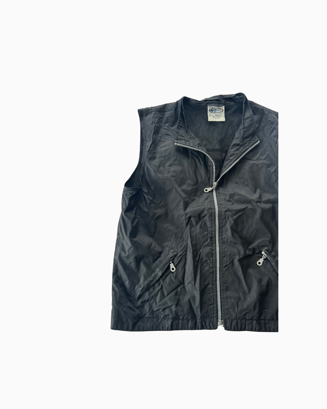 Vintage Zip-Up Tank Vest | M | 1.0