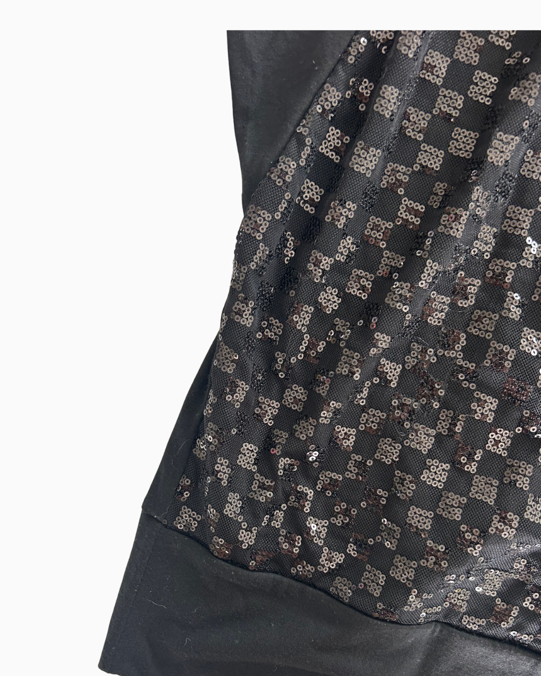 Sequin Drop Waist Top | M |