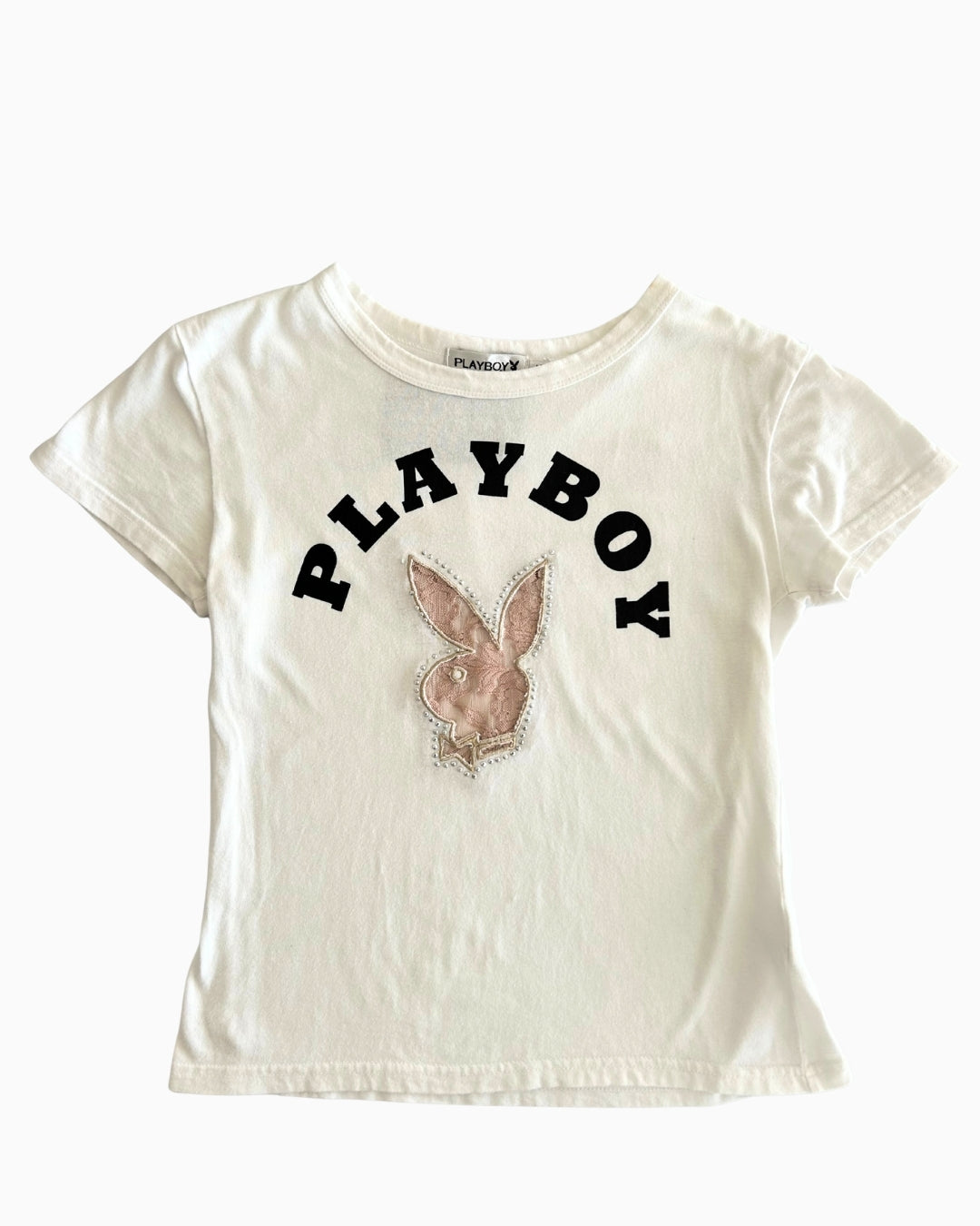 Lace Playboy Tee | M |