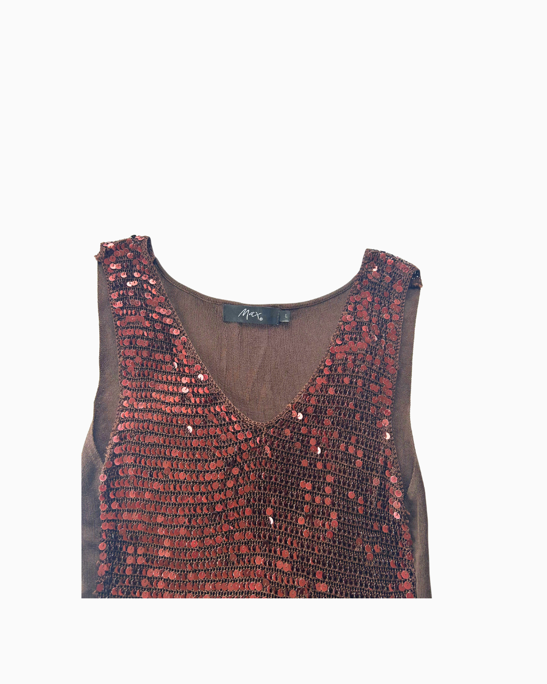 Vintage Sequin Tank | L | 1.0