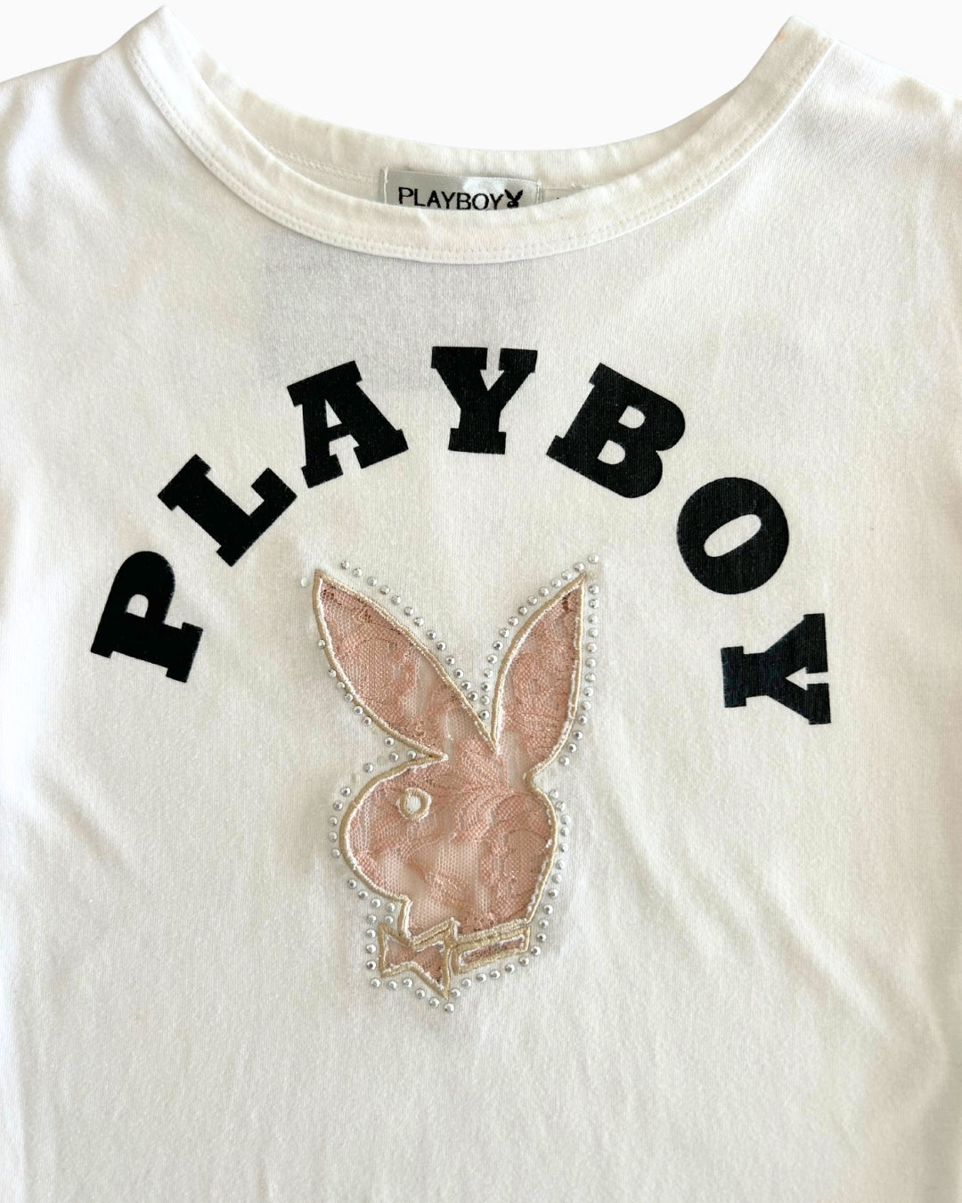 Lace Playboy Tee | M |