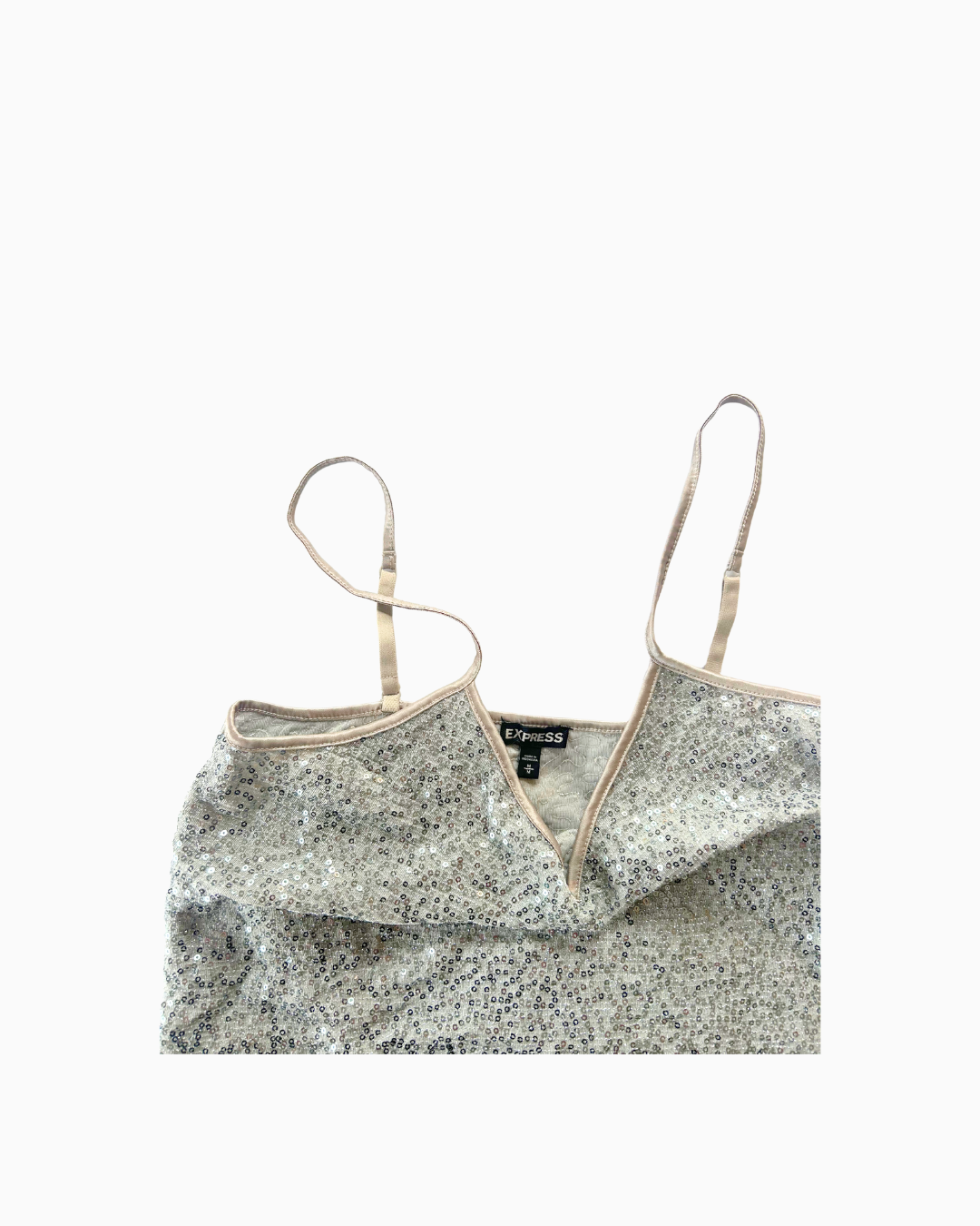 Vintage Express Sequin Cami | M | 1.0