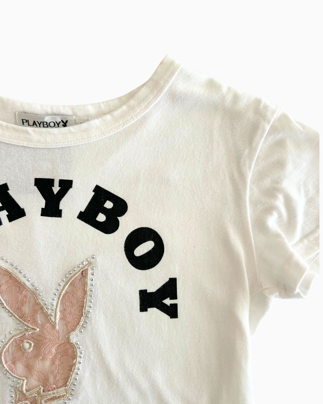 Lace Playboy Tee | M |