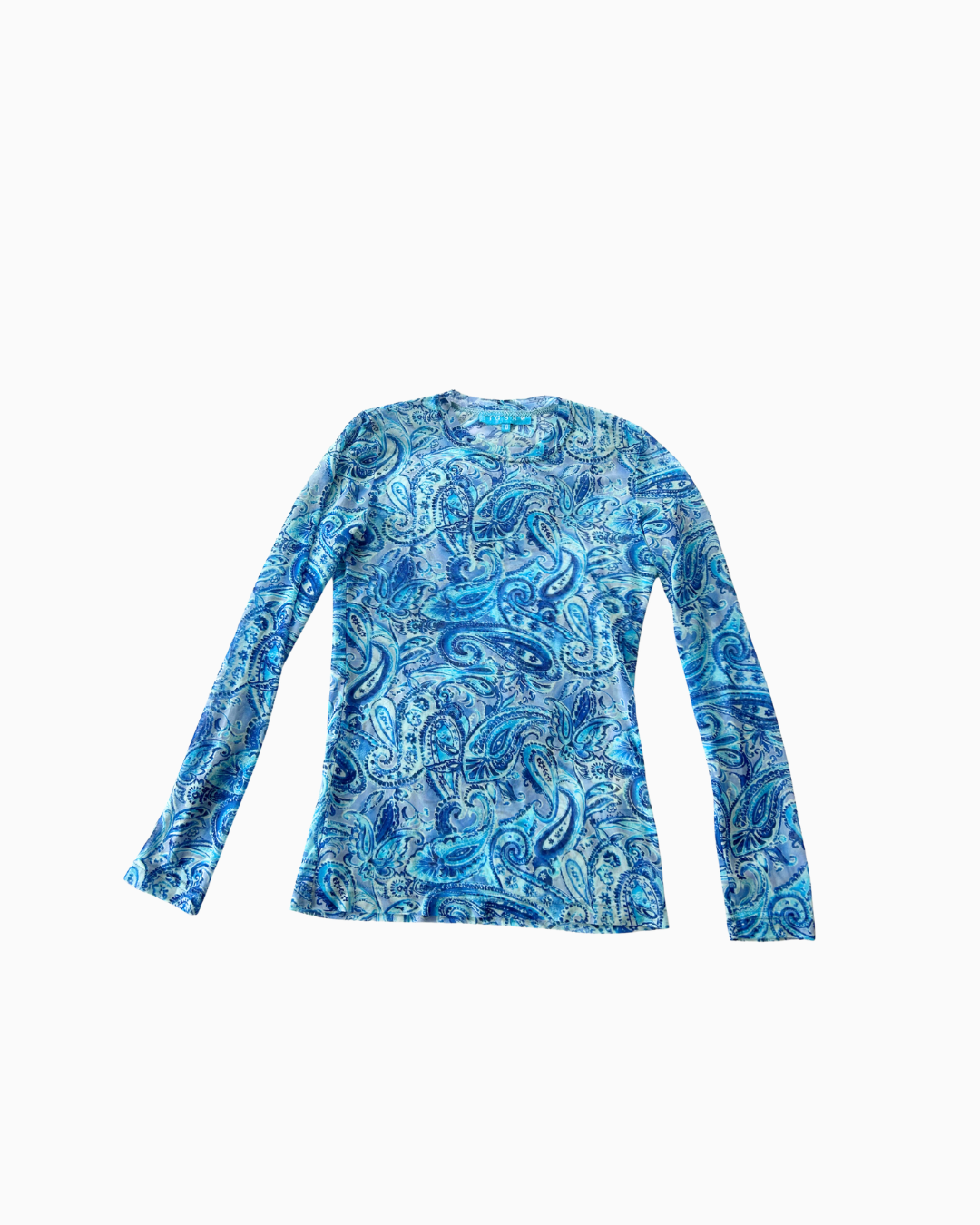 Mesh Long Sleeve Top | M | 1.0