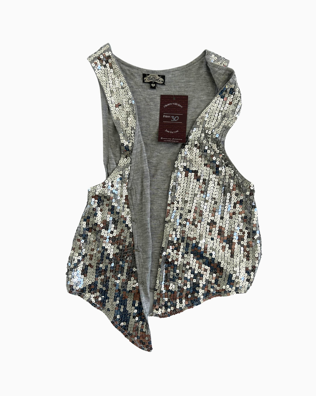 Sequin Vest | S |