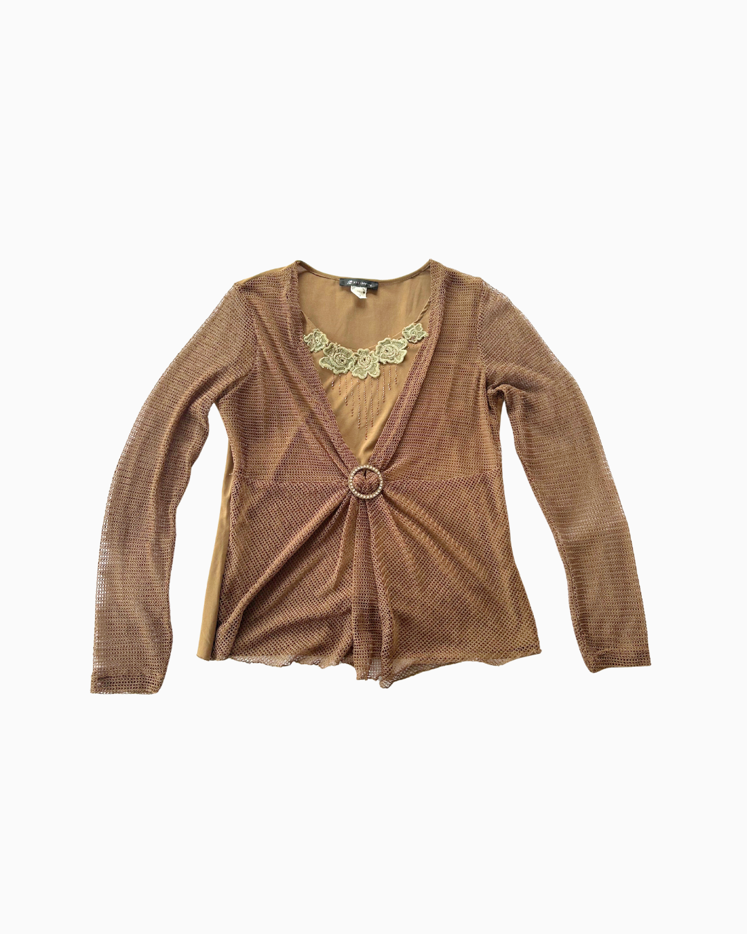 Funky Mesh Long Sleeve Top | L | 1.0