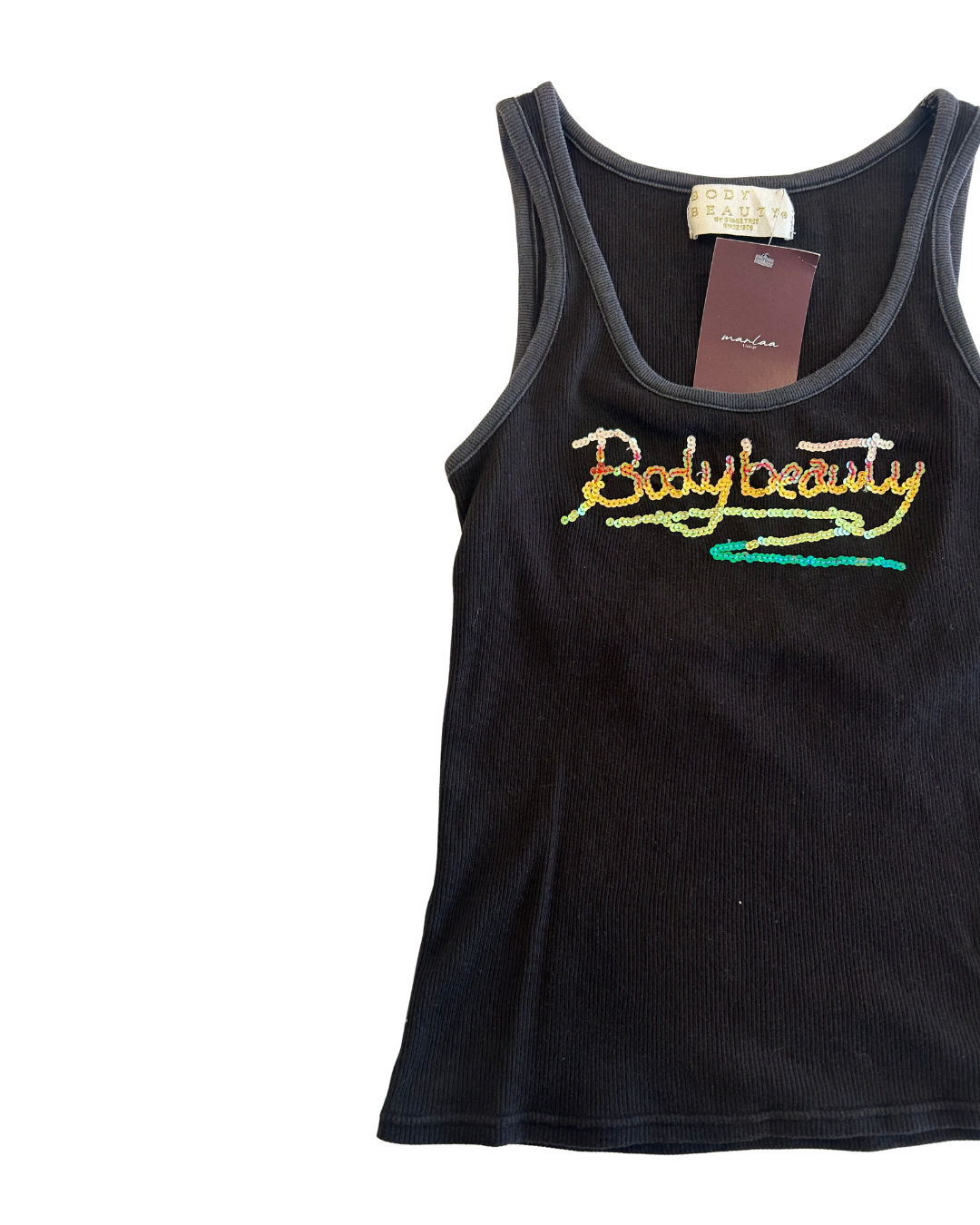 Body Beauty Sequin Tank | Size S |