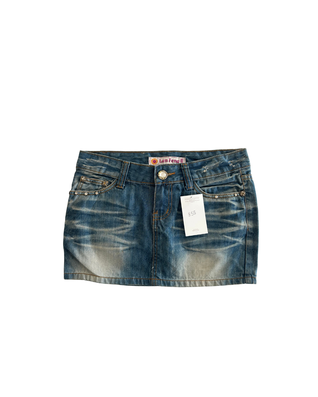 Lan Feng Denim Skirt | Size M |