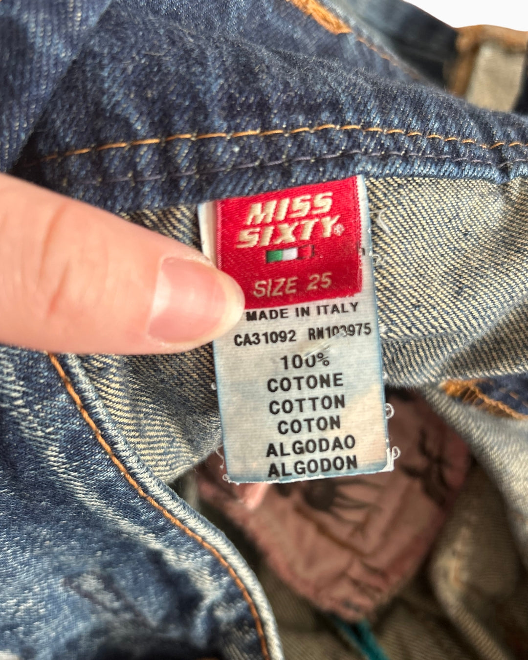 Ultra RARE Miss Sixty Straight Leg Jeans | 6 |