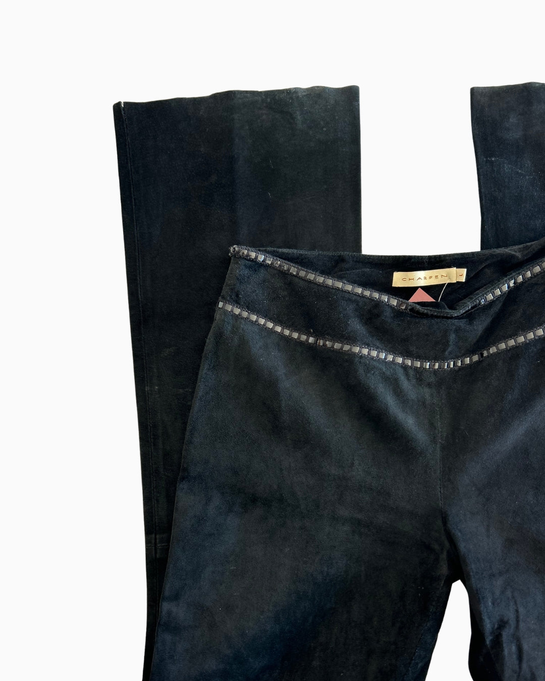Insane Y2K Suade Flare Pant | L |