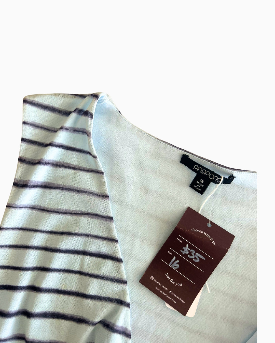 Y2K Style Stripe Top | 16 |