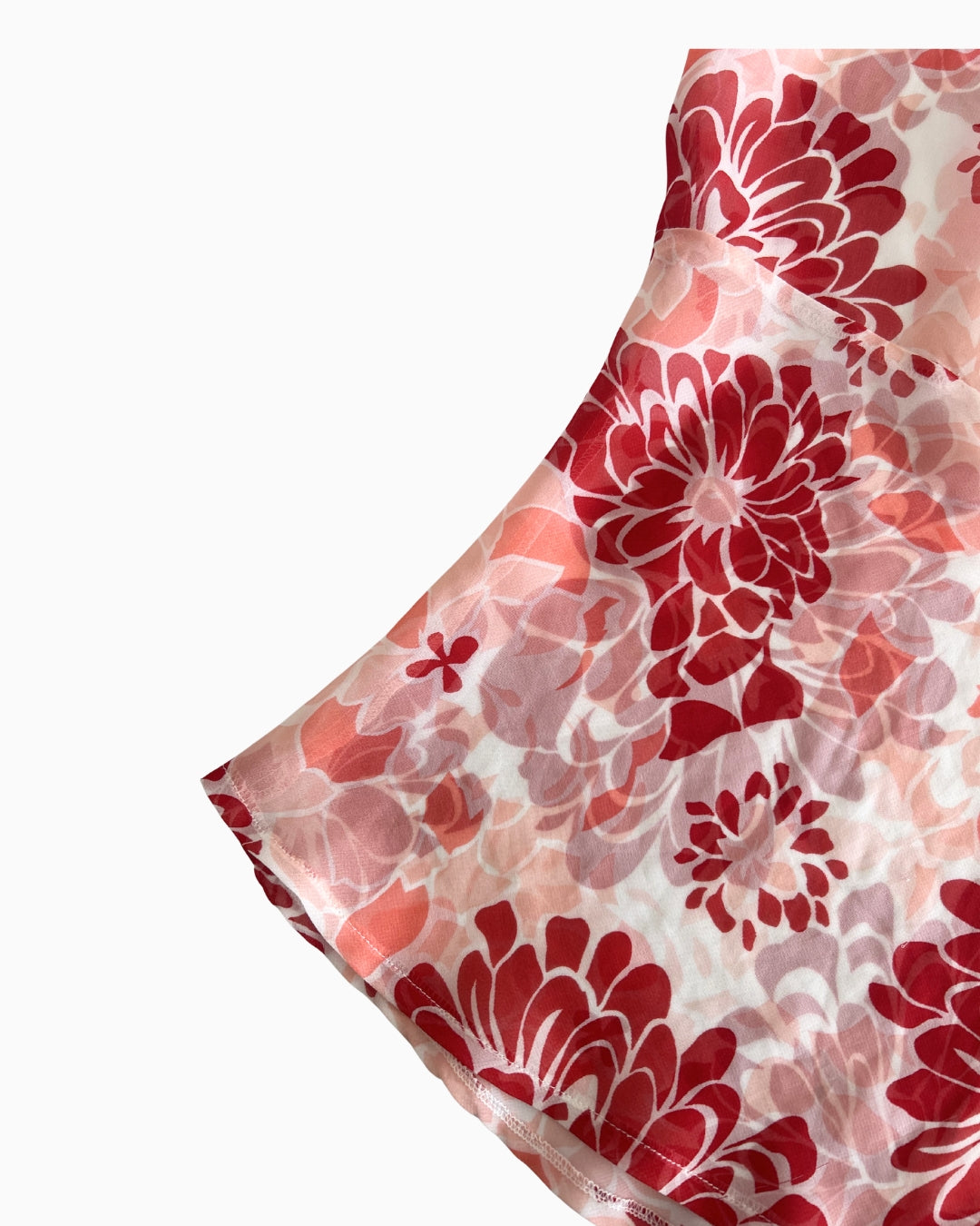 Floral V-Neck Top | M |