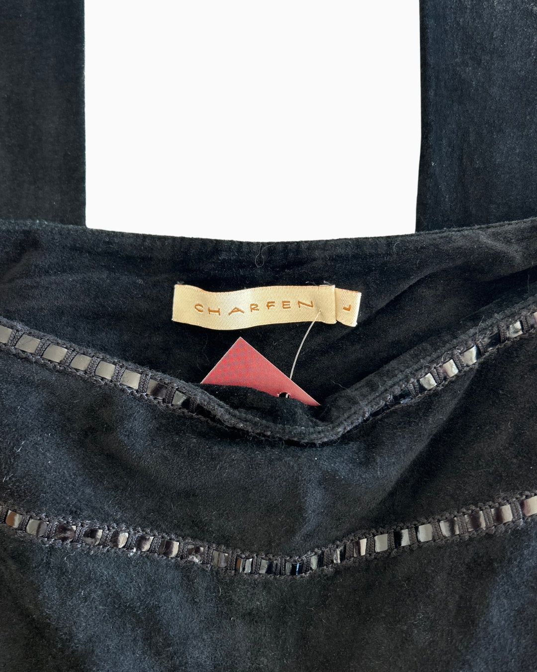 Insane Y2K Suade Flare Pant | L |