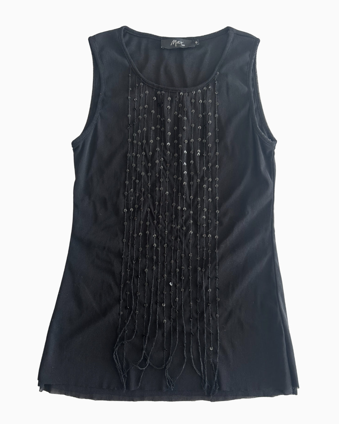 Funky Y2K Sequin Tank | S |