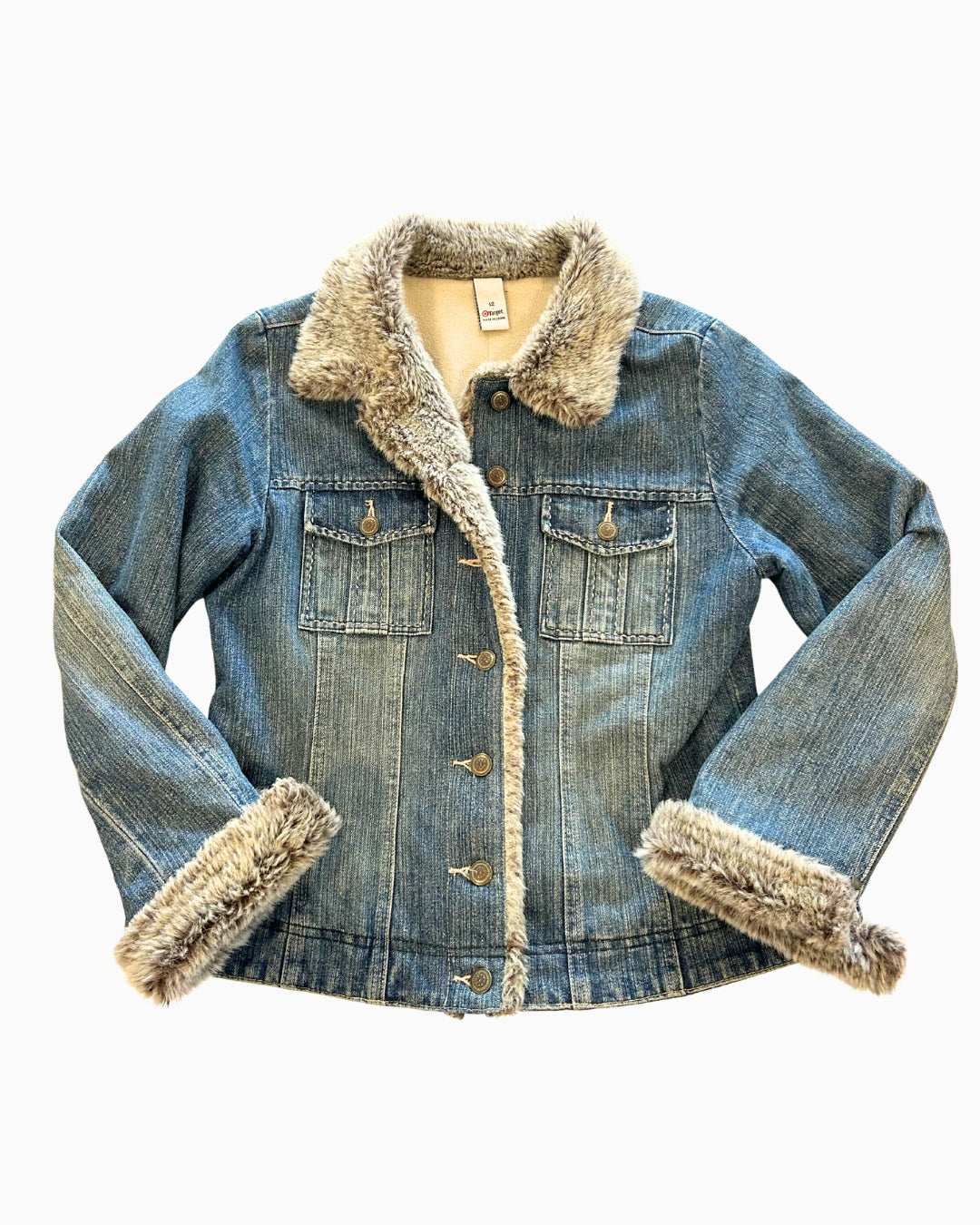 Fluffy Vintage Denim Jacket | 12 |