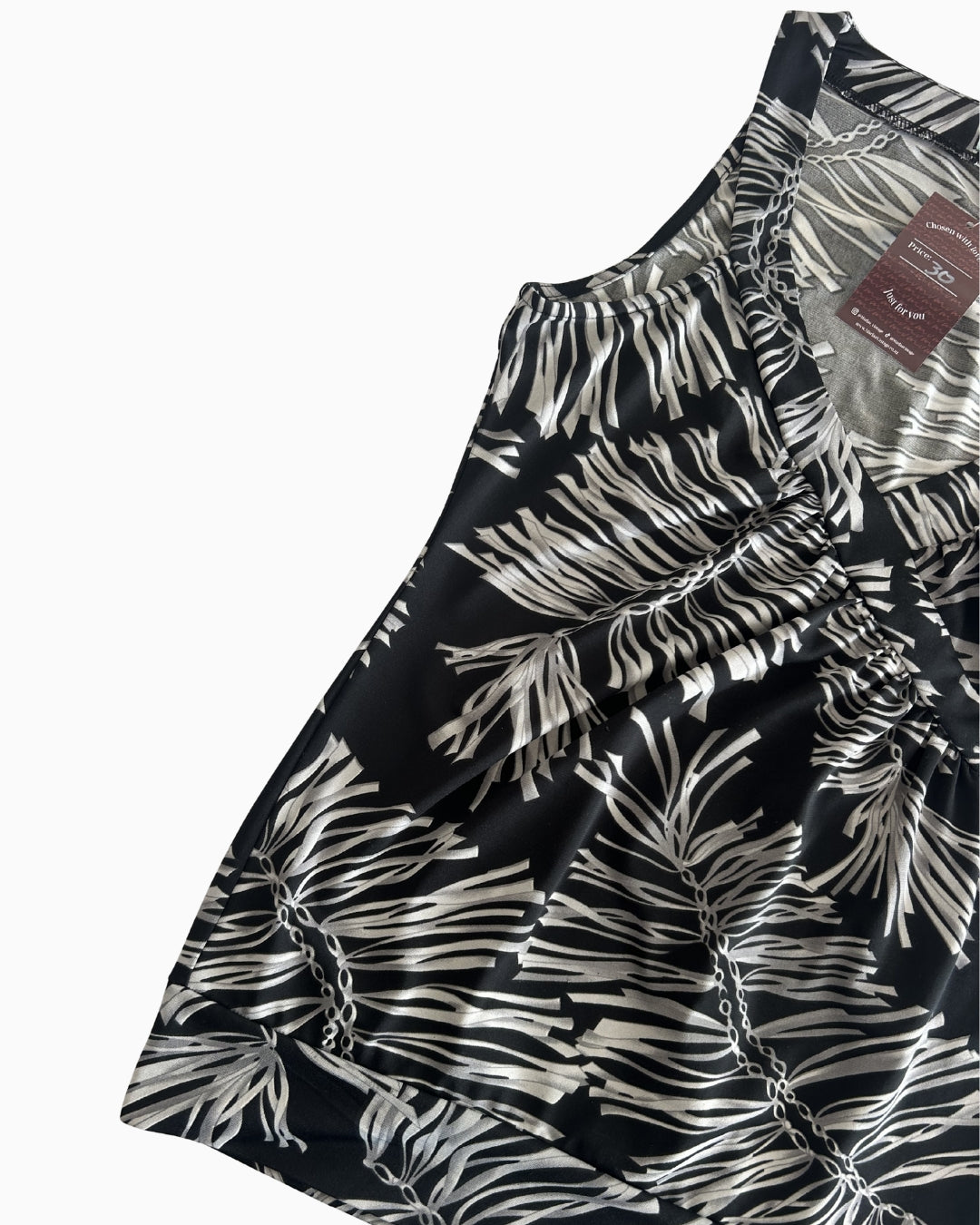 Y2K Drop Waist Tank | M |