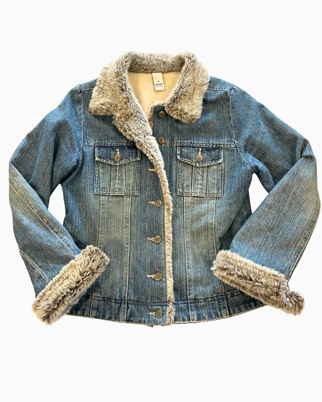 Fluffy Vintage Denim Jacket | 12 |