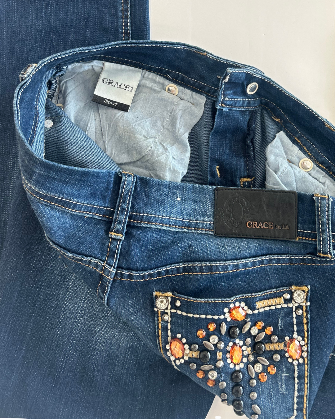 Grace Studded Jeans | 8 - 10 |
