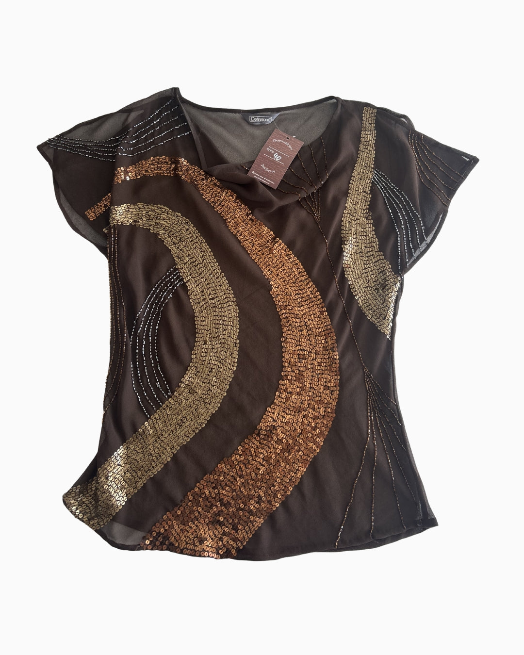 Beaded Sheer Top | 12 |