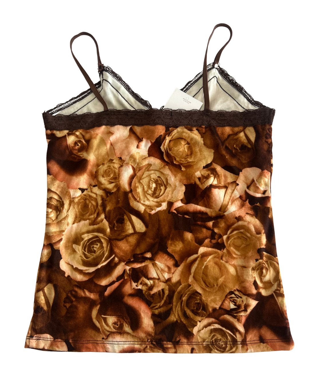 Lisha Plus Floral Lace Cami | Size Small |