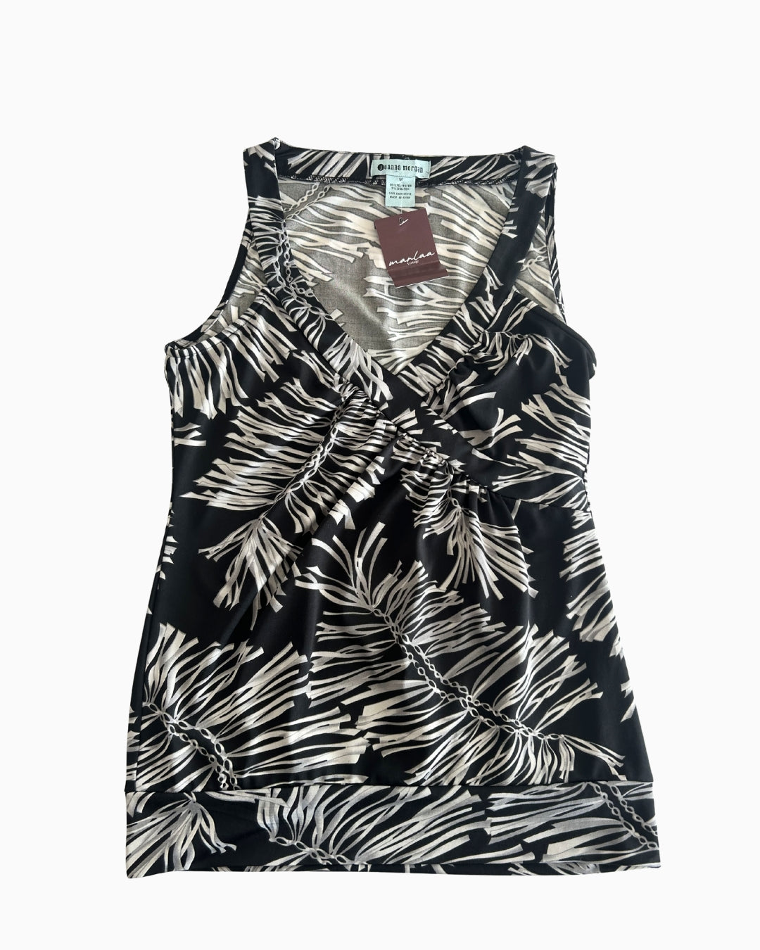 Y2K Drop Waist Tank | M |