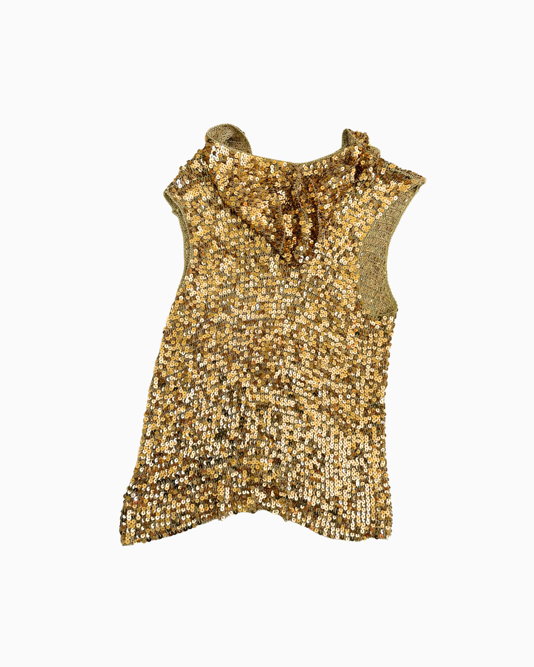 Vintage Sequin Hoodie | L |