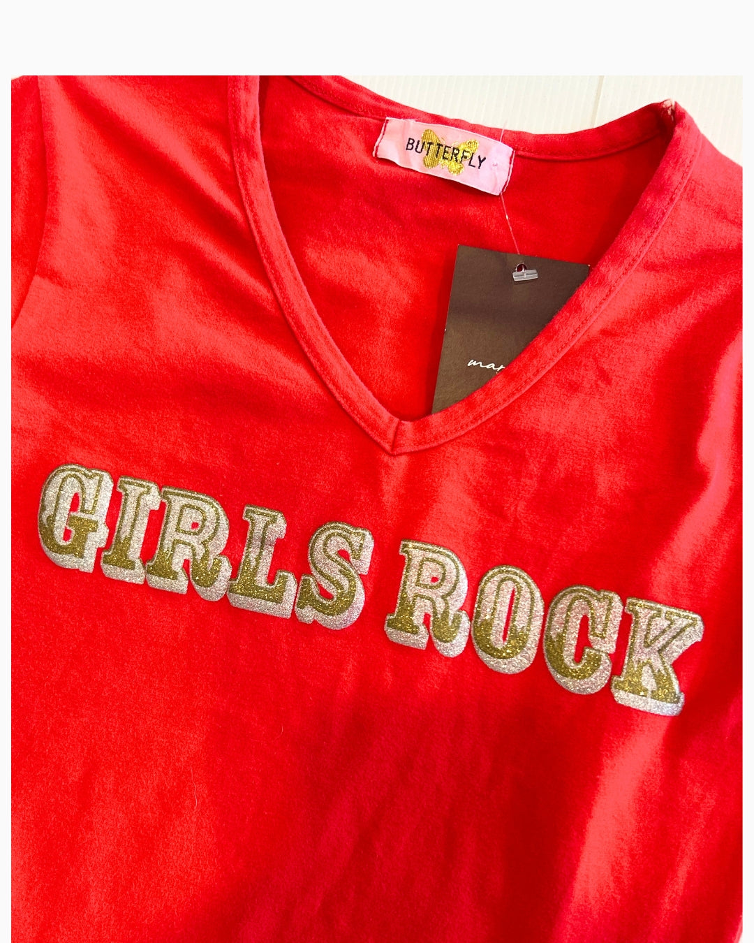 Grils Rock Graphic Tee | S - M |