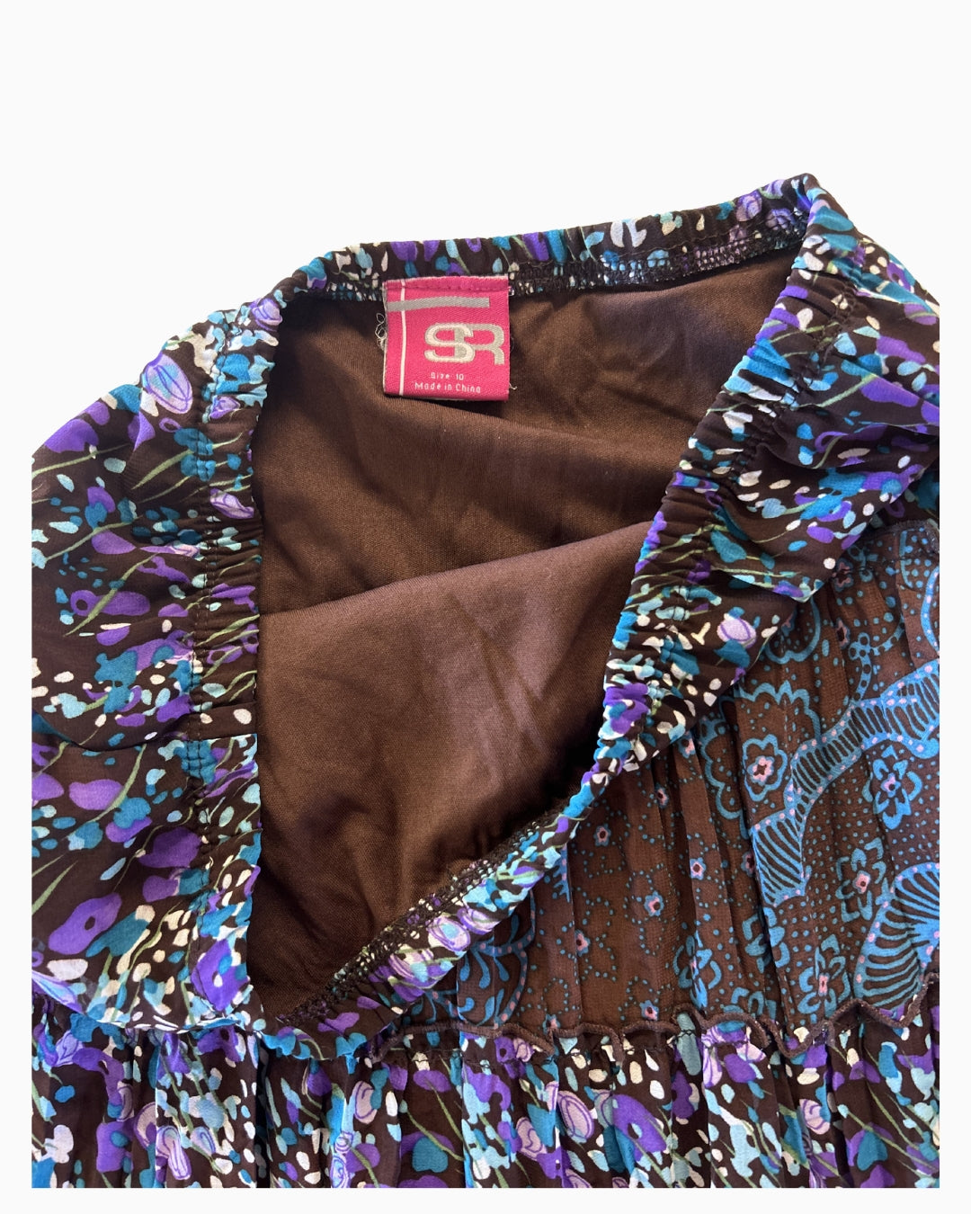 Hippy Style Paisley Midi Skirt |