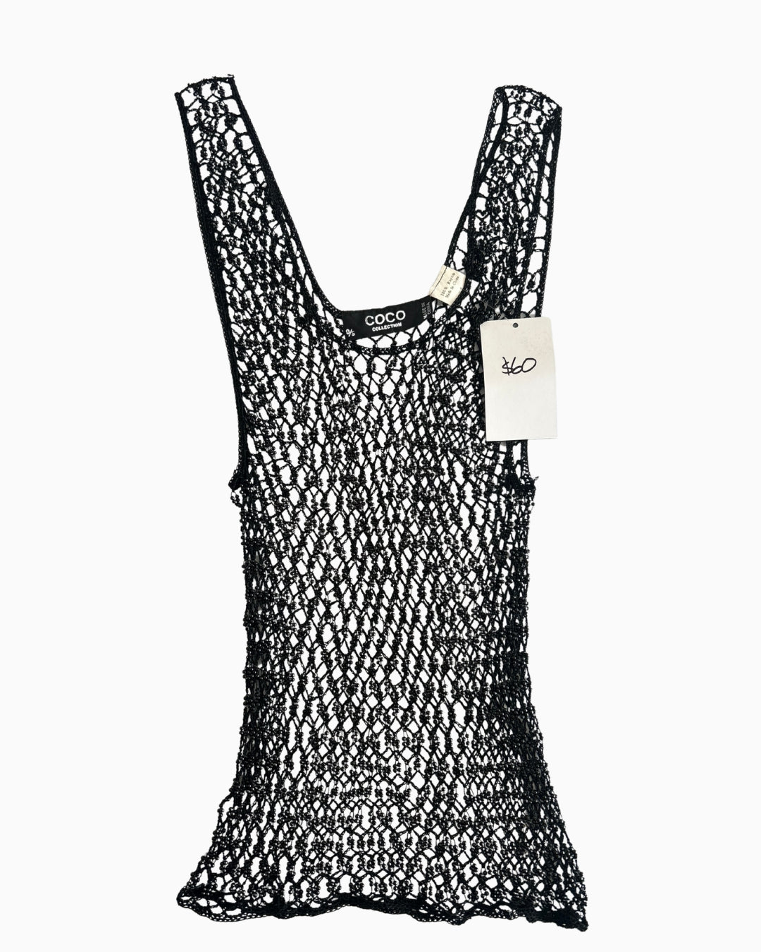 Beaded Mesh Tank | XS |