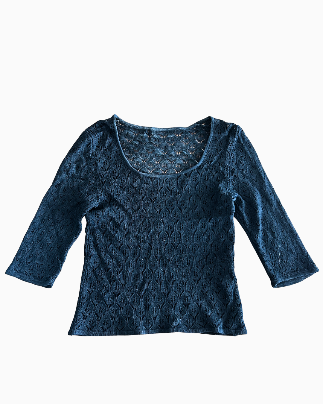 Lace Quarter Sleeve Top