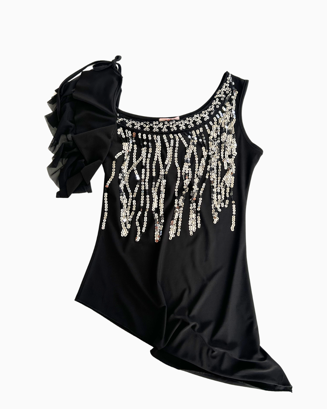 Sequin Fringe Tank | M |