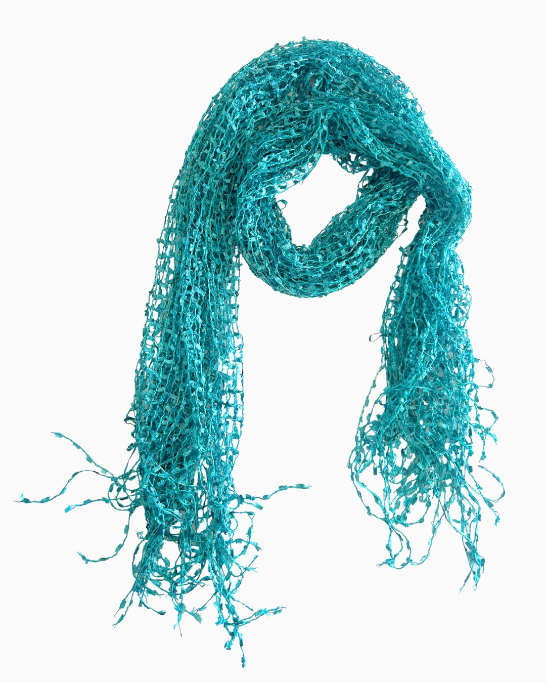 Tassel Crochet Scarf