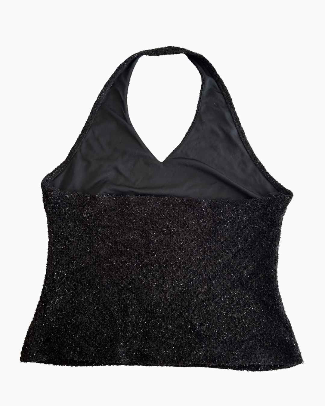 Vintage Garage Sparkly Halter | XL |