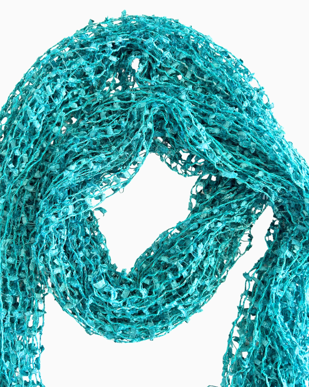 Tassel Crochet Scarf