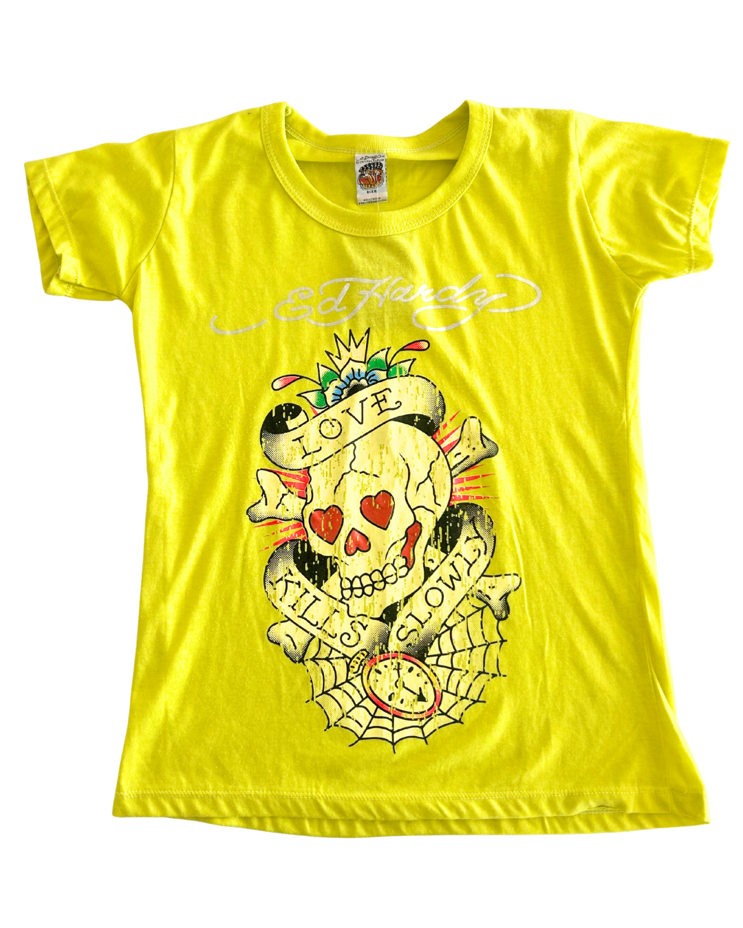 Ed Hardy Graphic Tee | Size S |